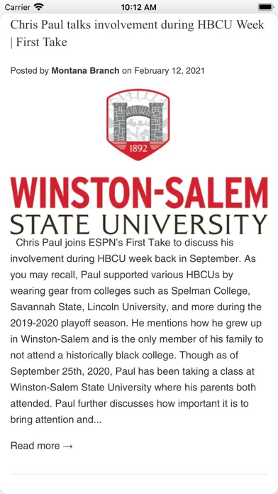 HBCU Life TV Screenshots