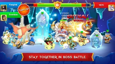 Tangkapan skrin Rise of Heroes
