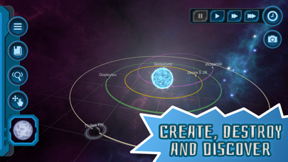 Pocket Galaxy: Gravity Sandbox Screenshots
