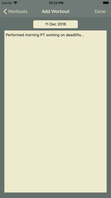Tangkapan layar ACFT Calculator