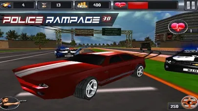 Zrzuty ekranu Police Rampage 3D Free ( Car Racing & Shooting Game )