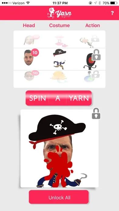 Captures d'écran de Yarn Spin