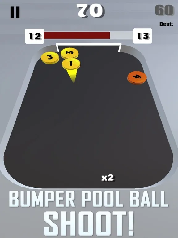 Ảnh chụp màn hình của Bumper Pool Ball Shoot ! iPad 