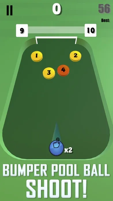 Ảnh chụp màn hình của Bumper Pool Ball Shoot !