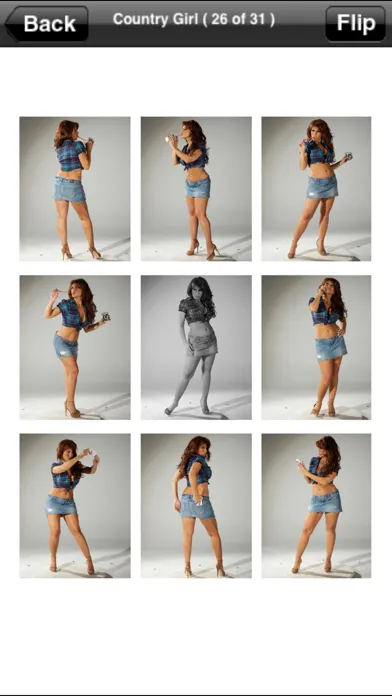 Tangkapan skrin PoseBook By Silver - Female