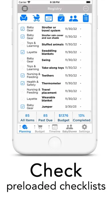 Pregnancy Organizer & Tracker应用截图