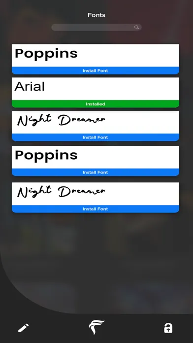 Fonts for Procreate 스크린샷