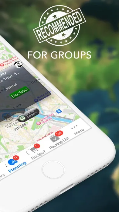 ภาพหน้าจอของ Pro Travel Planner