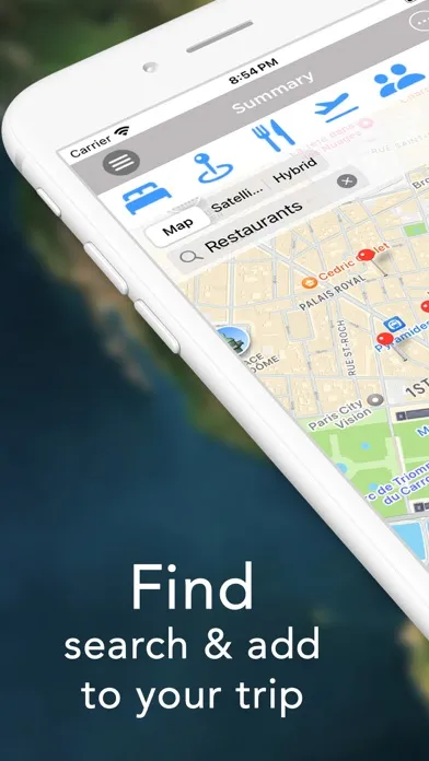 ภาพหน้าจอของ Pro Travel Planner