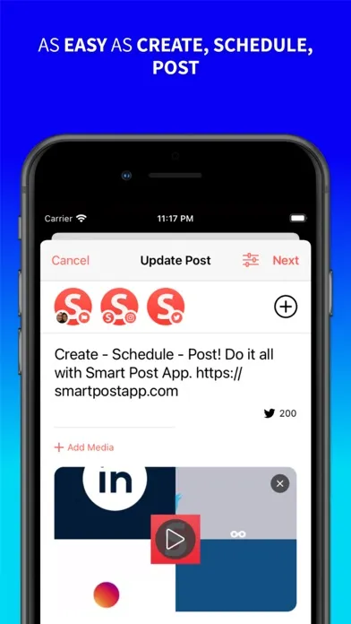 Screenshot di SmartPost: Plan Schedule Post