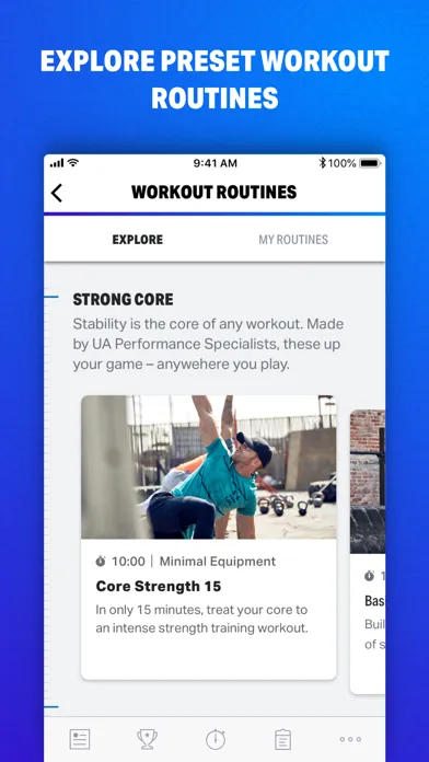 Map My Fitness by Under Armour স্ক্রিনশট