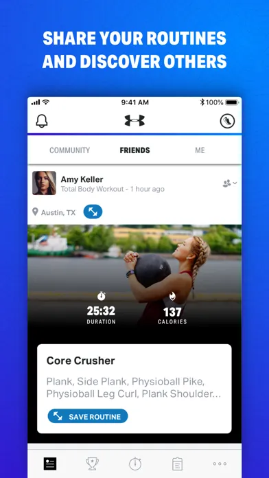 Map My Fitness by Under Armour স্ক্রিনশট