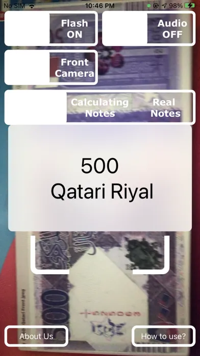 Qatari Money Reader Screenshots