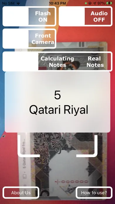 Qatari Money Reader Screenshots
