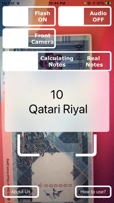 Qatari Money Reader Screenshots