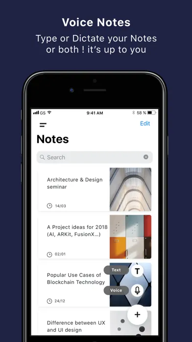 Voice Dictation for Notes应用截图