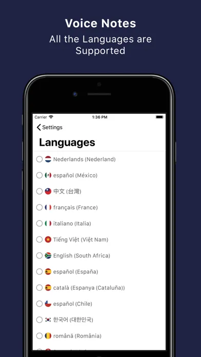Voice Dictation for Notes应用截图