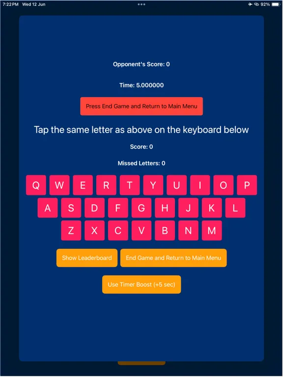Quick Touch Typist iPad  Screenshots
