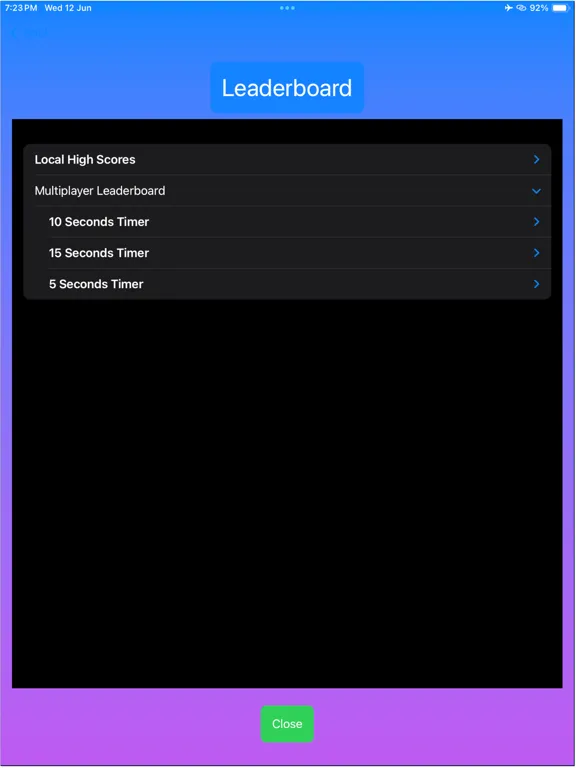 Quick Touch Typist iPad  Screenshots