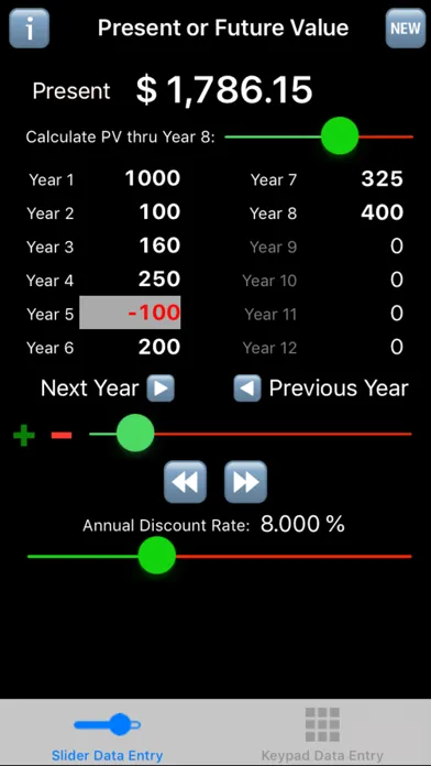 Скриншоты Quick Present Value