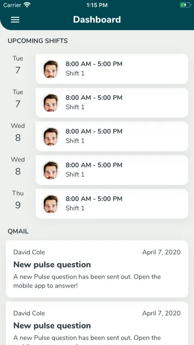 Quinyx Mobile Ekran Görüntüleri