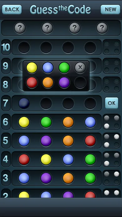 Zrzuty ekranu Guess the Code!