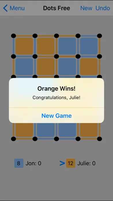 Скриншоты Dots + Boxes