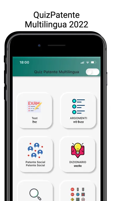 صور Quiz Patente Multilingua 2024
