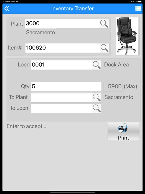 RFgen Mobile Client - v5.2.1 iPad  Screenshots