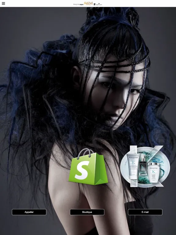 Salon RM Coiffure iPad  سکرین شاٹس