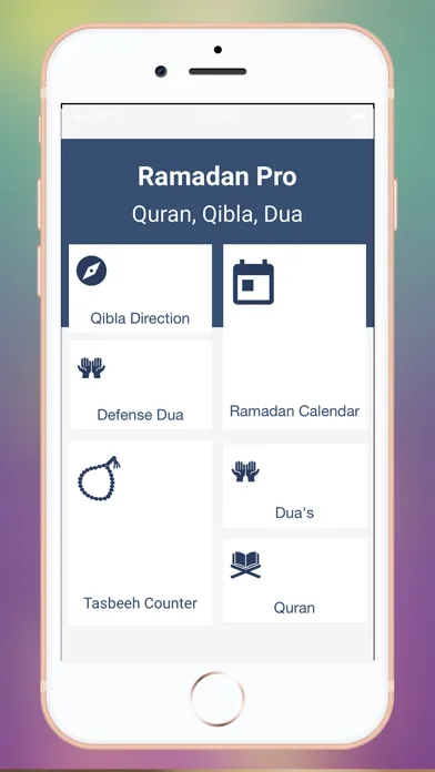 Ramdan Pro: Qibla, Quran, Dua स्क्रीनशॉट