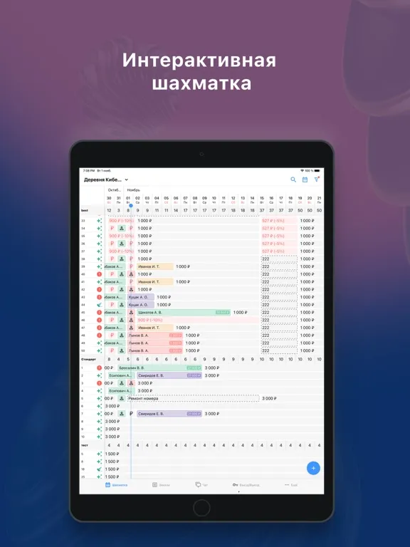 Ảnh chụp màn hình của RST-Админ iPad 