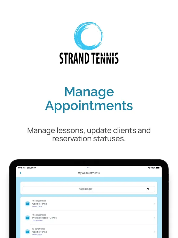 تصاویر Strand Tennis Center iPad 