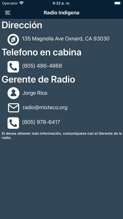 Capturas de pantalla de Radio Indigena 94.1 FM
