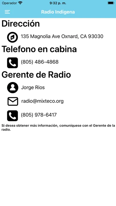 Capturas de pantalla de Radio Indigena 94.1 FM