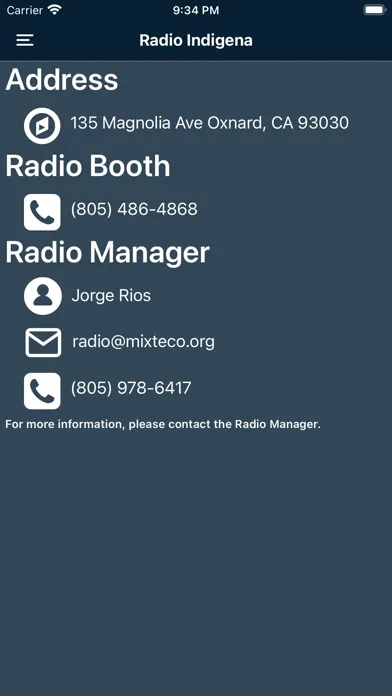 Capturas de pantalla de Radio Indigena 94.1 FM