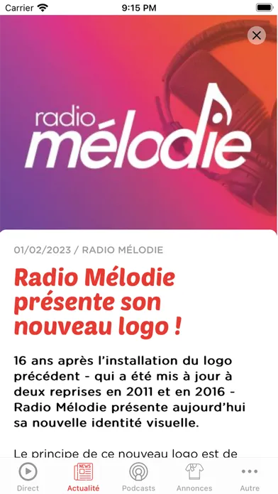 Mélodie Screenshots