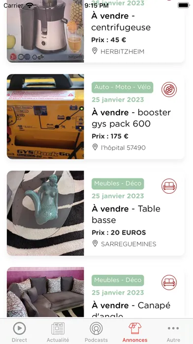 Mélodie Screenshots