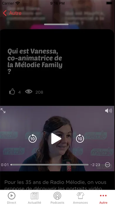 Mélodie Screenshots