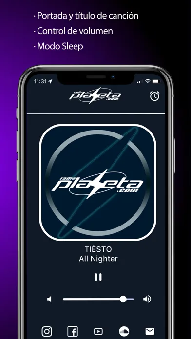 Capturas de pantalla de Radio Planeta