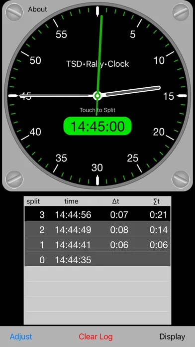 TSD Rally Clock应用截图