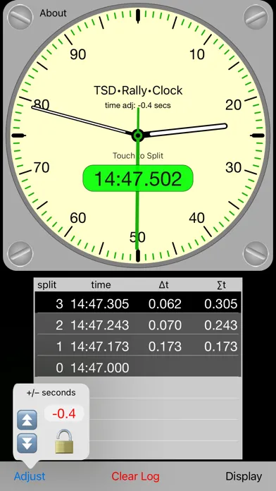 TSD Rally Clock应用截图