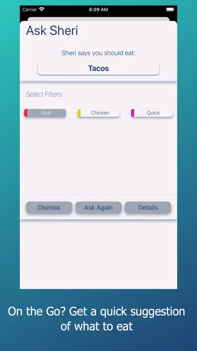 Decisive Wife Meal Planner应用截图