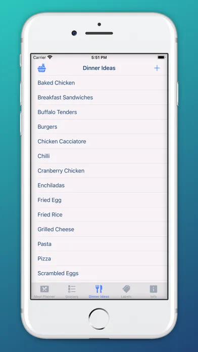 Decisive Wife Meal Planner应用截图