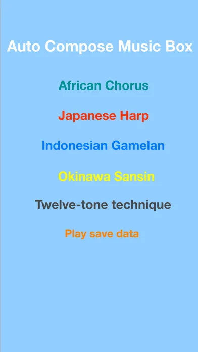 Auto Compose Music Box應用截圖