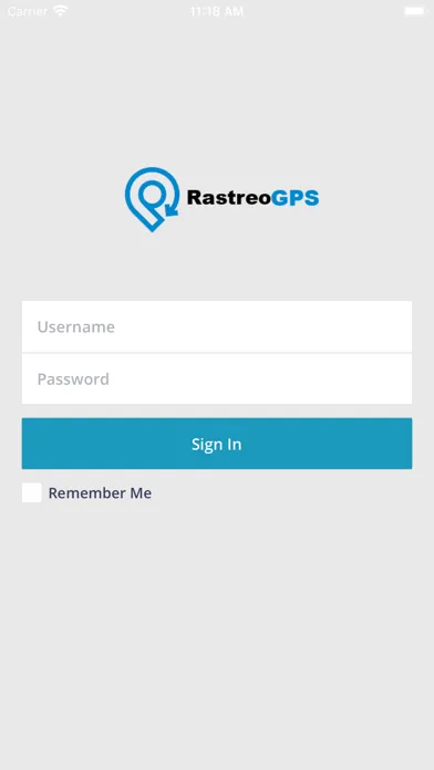 Tangkapan skrin Rastreo GPS