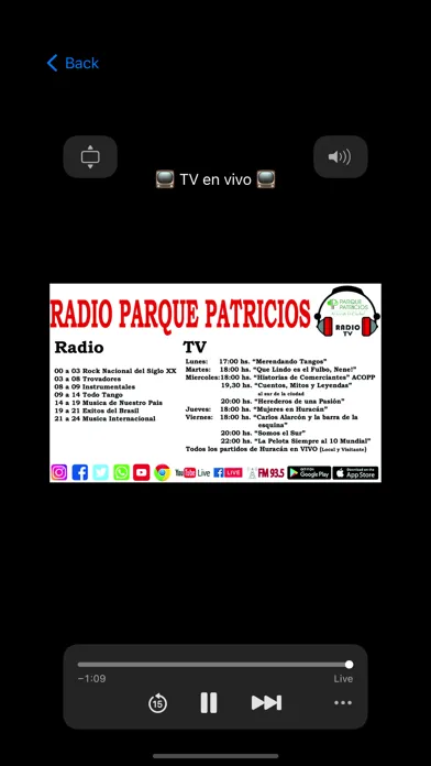 Radio Parque Patricios Screenshots