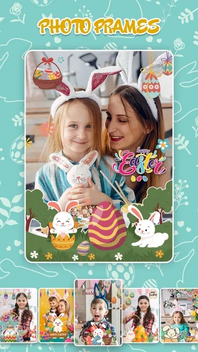Screenshot di Easter Photo Frames Editor App