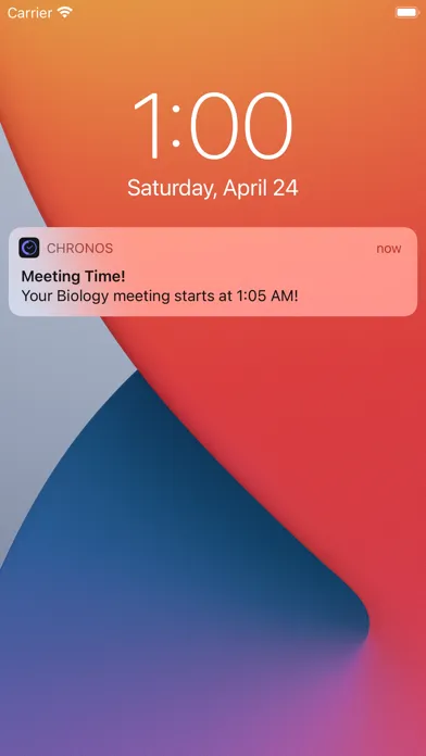 Chronos: Zoom Link Organizer Screenshots