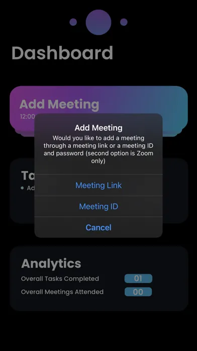 Chronos: Zoom Link Organizer Screenshots